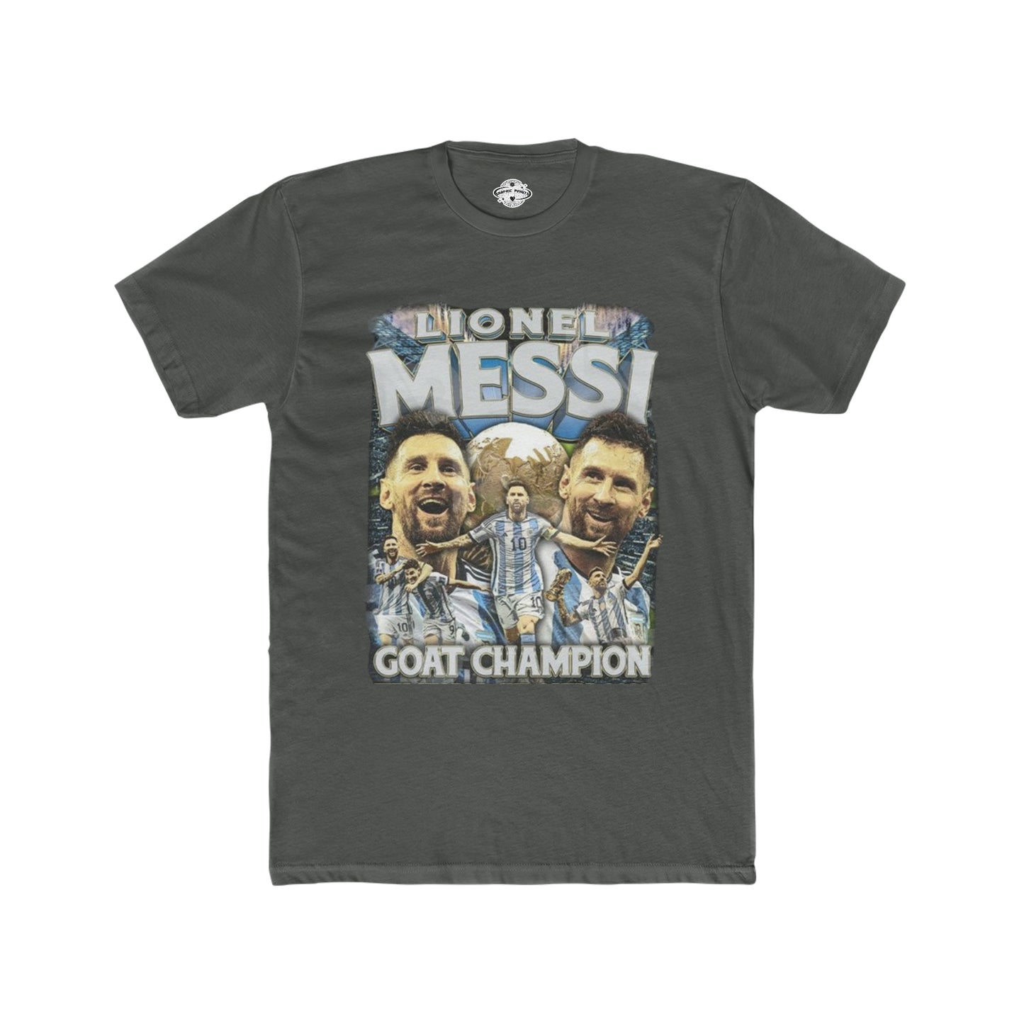 Messi Argentina World Cup Cotton Crew Tee
